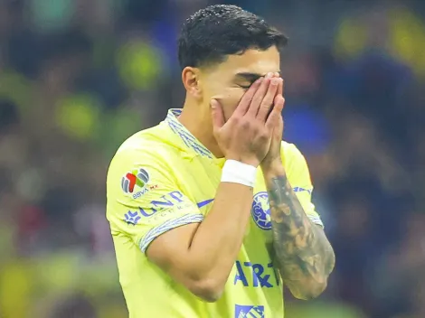 América: Alejandro Zendejas salió tocado del partido vs Gallos