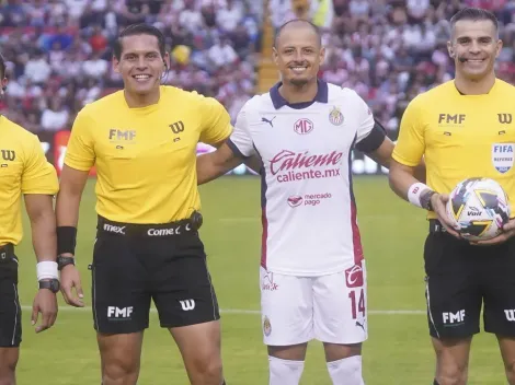 ¡Le dijo LLORÓN! El inesperado cruce entre Chicharito Hernández y un árbitro en el Chivas vs Querétaro