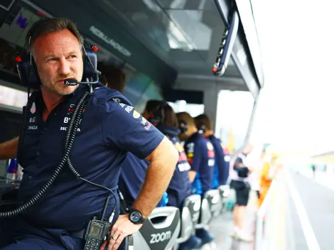 Horner explotó contra Checo Pérez tras choque en la F1