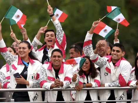 Así desfiló la delegación mexicana en la inauguración de los Juegos Olímpicos de París 2024