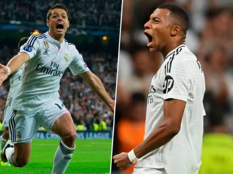 ¡Como Chicharito! El récord que consiguió Kylian Mbappé en su debut goleador