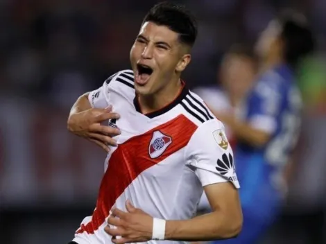 Buena noticia para River: Palacios recibió el alta médica