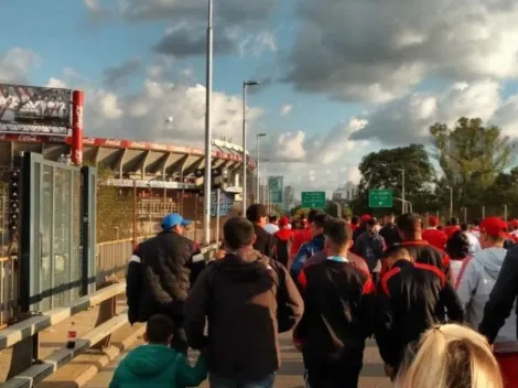 Los accesos para los hinchas de River ante Gremio