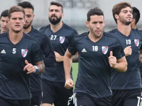 River comenzó la semana previa a la primera final