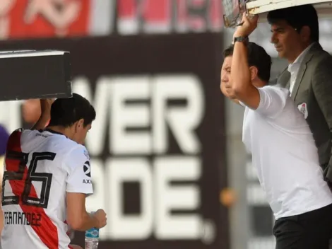 Nacho Fernández, el otro lesionado del domingo