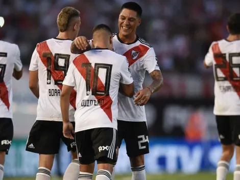 La TV de River vs. Palestino