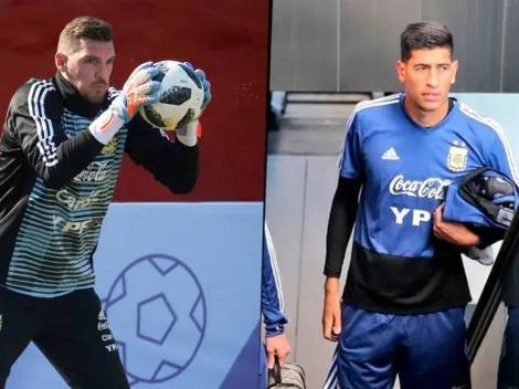 La pulseada entre Armani y Andrada por el arco de la Selección Argentina