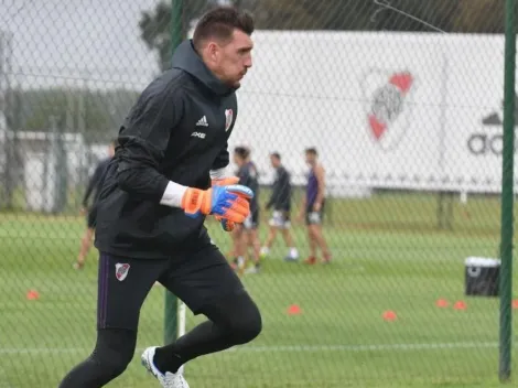 Armani fue exigido en la práctica de River, ¿jugará en Salta?