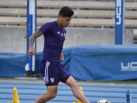 El firulete de Carrascal en la pretemporada de River