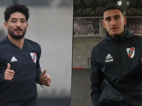 Casco y Suárez se sumaron a los entrenamientos