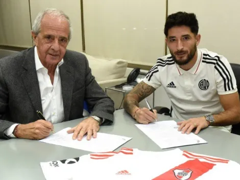 Milton Casco renovó su contrato con River