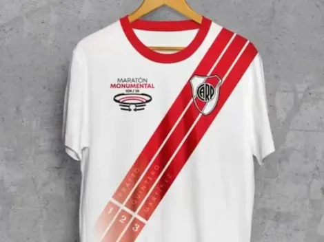 La pícara camiseta que sacó River para la maratón