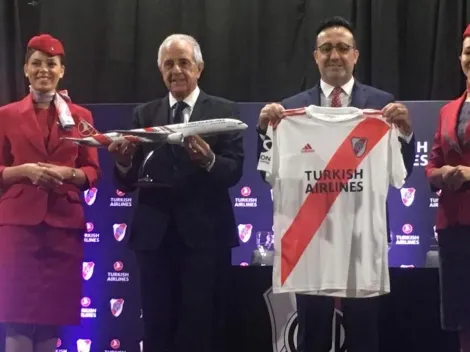 River presentó a Turkish Airlines como sponsor de la camiseta