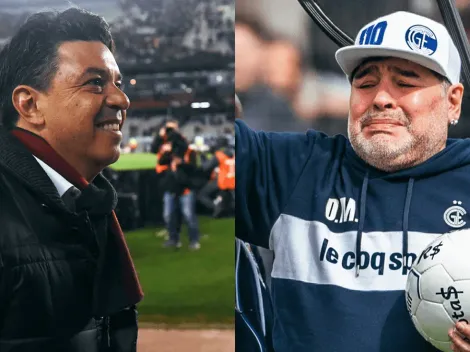 "Le voy a dar un abrazo a Maradona"