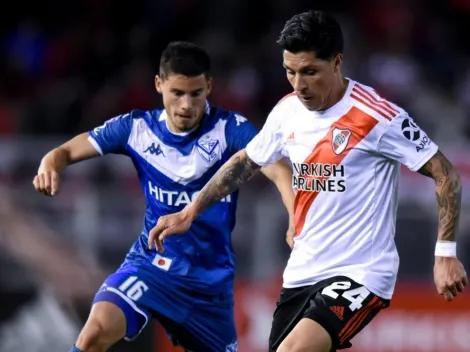 La TV de River vs. Vélez