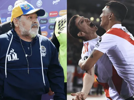 Maradona: “Los de River no tocan el pasto, parecen gacelas”