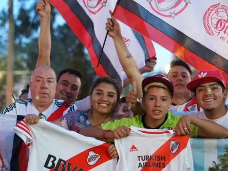 Locura por River en Mendoza