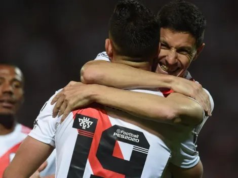 Los goles de Borré y Scocco para vencer a Almagro