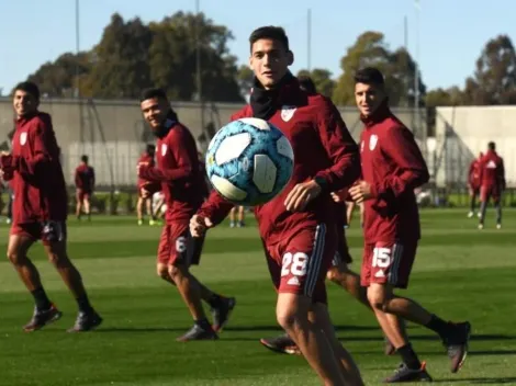 La posible formación de River para recibir a Colón