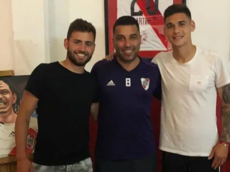 La emotiva visita de Martínez Quarta a la pensión de River