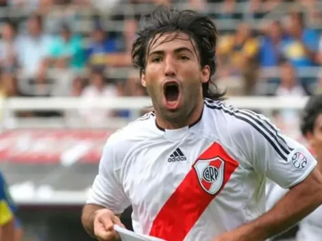 El Tecla Farías se puso la camiseta de River