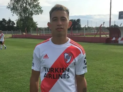 Matías Benítez firmó su primer contrato en River