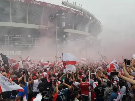 Banderazo para apoyar al plantel antes del viaje a La Plata