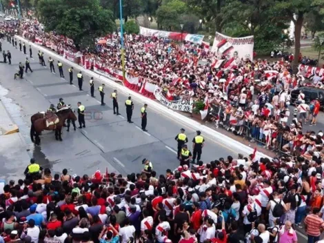 ¡En Tucumán también! Una multitud recibió a River