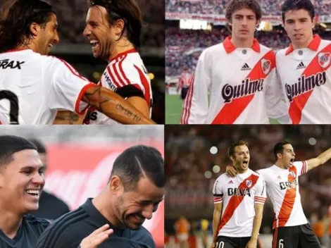 Grandes parejas de amigos que jugaron en River