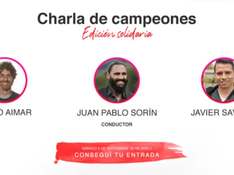 Aimar, Saviola y Sorín juntos, a beneficio de la Fundación River