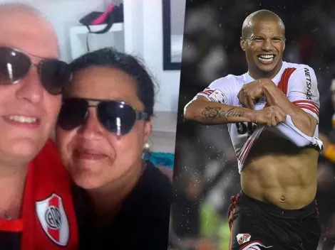 El hincha al que River y Carlos Sánchez le salvaron la vida