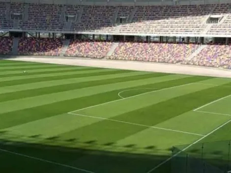 Probaron el sonido del estadio de Santiago con el relato del gol del Pity