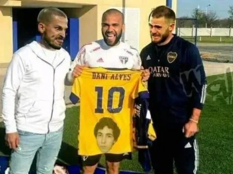 Los memes de los hinchas de River contra Dani Alves y San Pablo