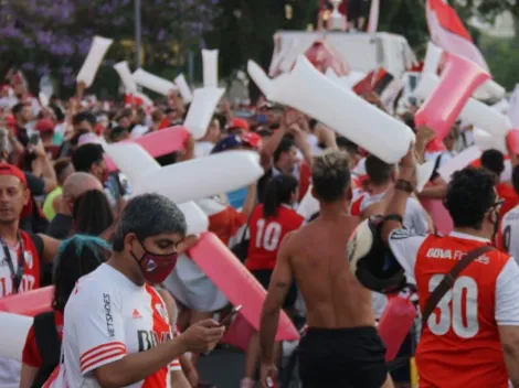 El gesto de los hinchas de River después de la Caravana Eterna