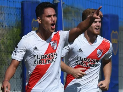 Con gol de Londoño, River se impuso en el superclásico de Reserva