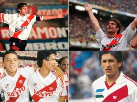 Todos los sponsors que tuvo River en su camiseta