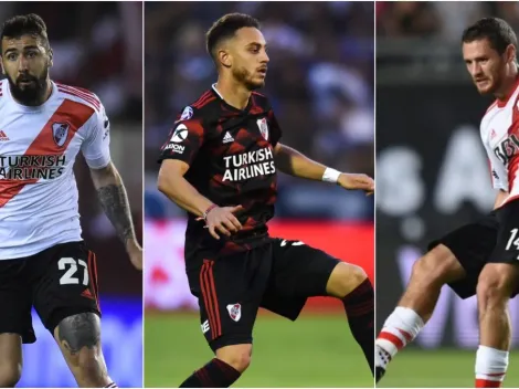 Los tres futbolistas que deben regresar a River en junio