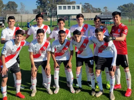 Jornada positiva para los Juveniles de River ante Godoy Cruz