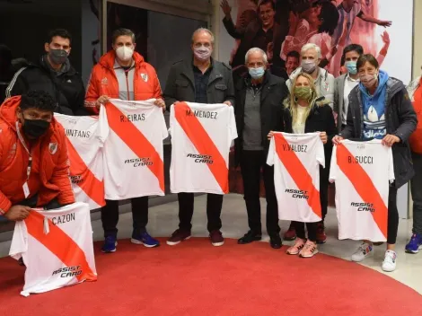 River homenajeó a los deportistas olímpicos