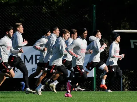 River vuelve a entrenar esperando la recuperación de tres jugadores