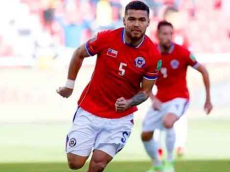 Paulo Díaz jugó 45 minutos en la derrota de Chile