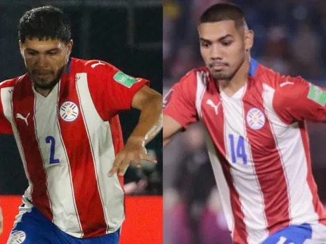 Rojas y Martínez fueron titulares en la derrota de Paraguay