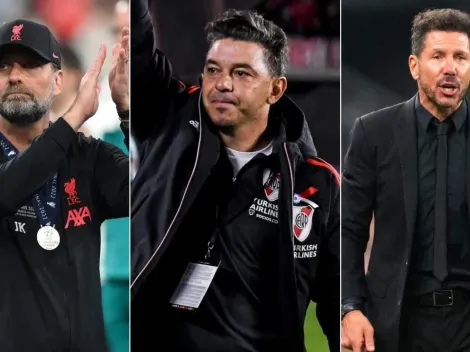 Gallardo, casi récord mundial: más que Klopp y cerca de Simeone