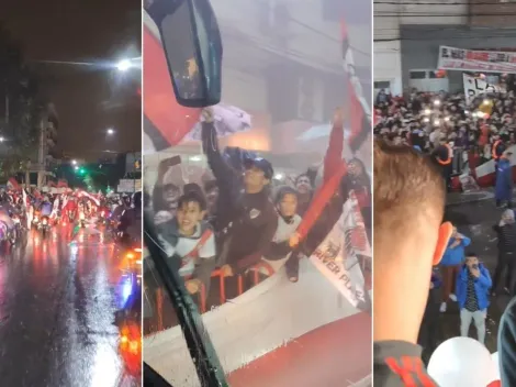 Locura en La Rioja con la llegada de River