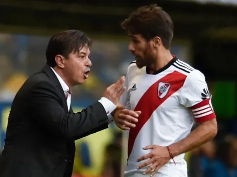 El mensaje de Ponzio a Gallardo después de la victoria