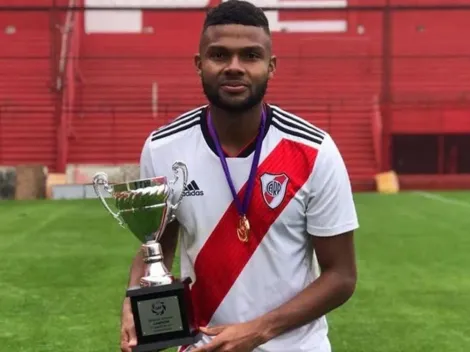 El ex-River que fue presentado en Colombia y podría ser rival en la Libertadores