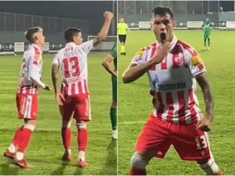 VIDEO: Vigo debutó con un golazo tremendo en el Estrella Roja