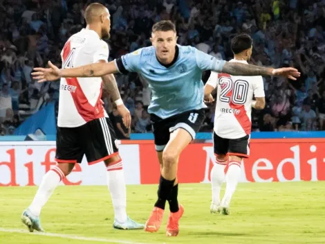 La particular declaración de Vegetti tras el gol a River: "Le traje suerte"