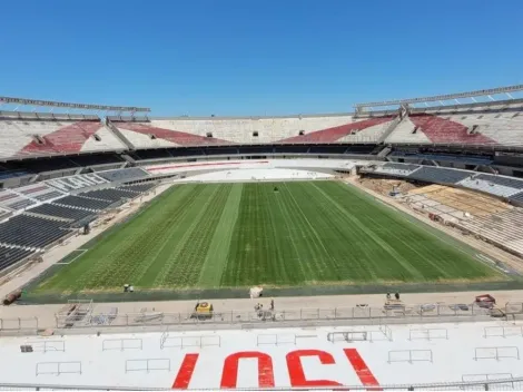 Así está el Monumental a una semana del regreso a casa