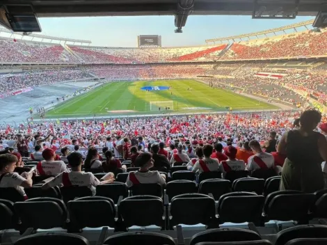 Así está el Monumental, a pocos minutos el partido